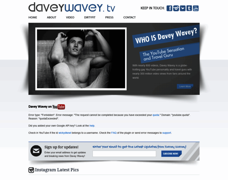 Daveywavey.tv thumbnail