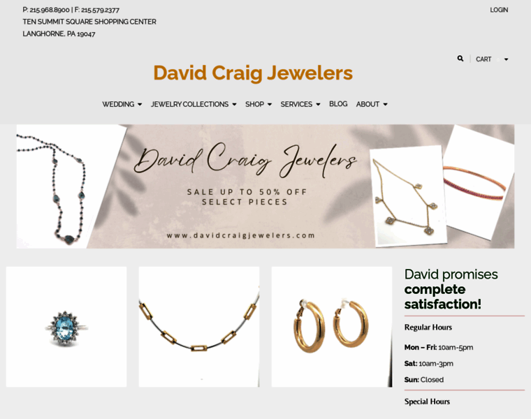 Davidcraigjewelers.com thumbnail