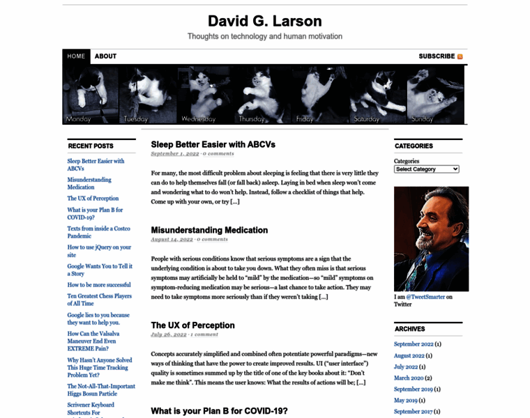 Davidglarson.com thumbnail