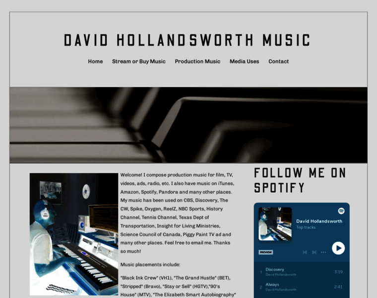 Davidhollandsworth.com thumbnail