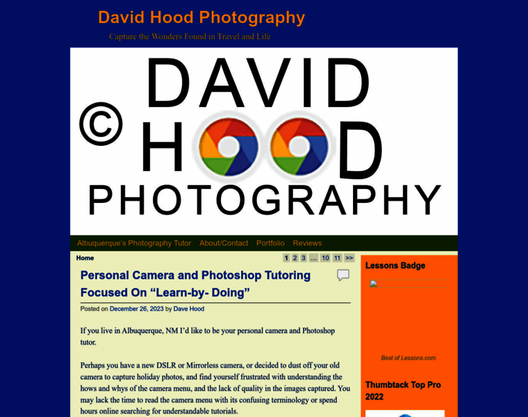 Davidhoodphotography.com thumbnail