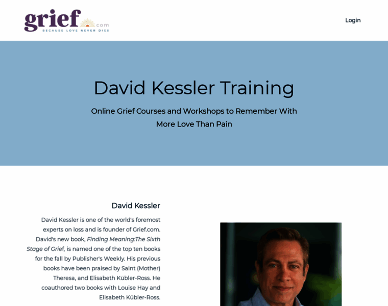 Davidkesslertraining.com thumbnail