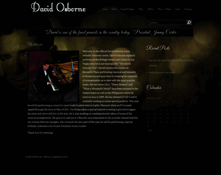 Davidosbornemusic.com thumbnail