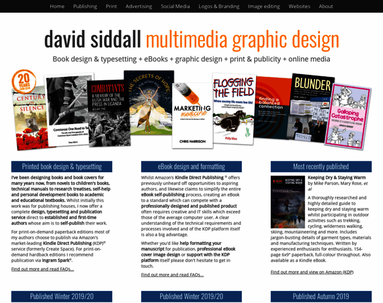 Davidsiddall.com thumbnail