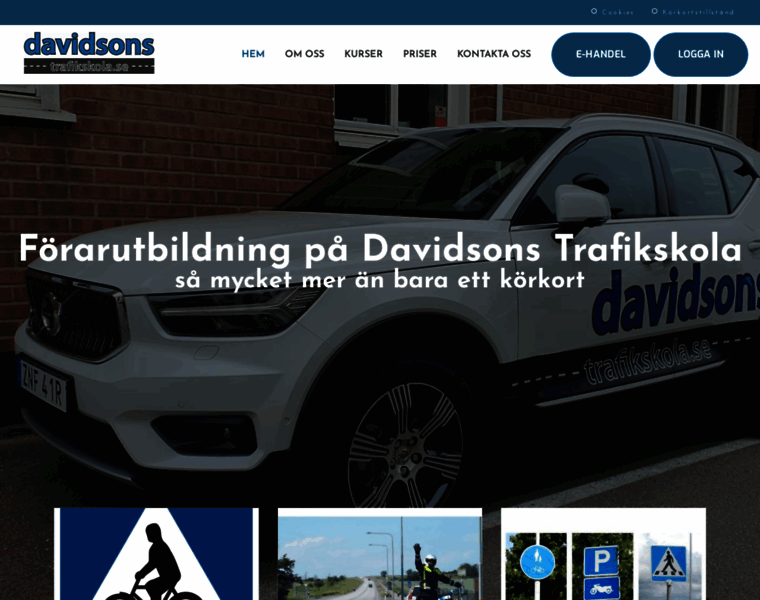 Davidsons-trafikskola.se thumbnail