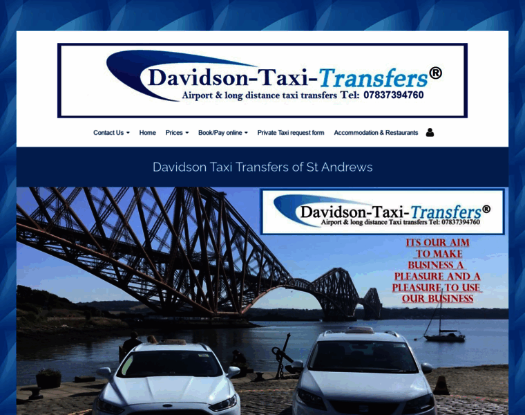 Davidsontaxitransfers.com thumbnail