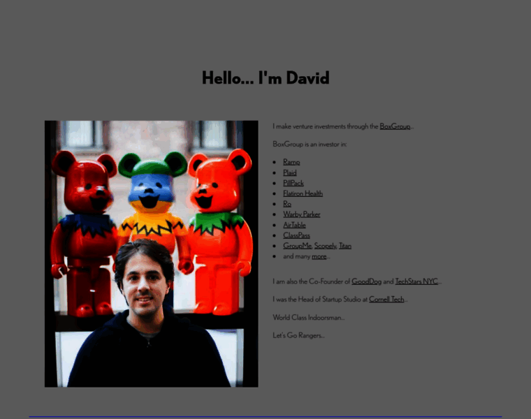 Davidtisch.com thumbnail Davidtisch.com thumbnail
