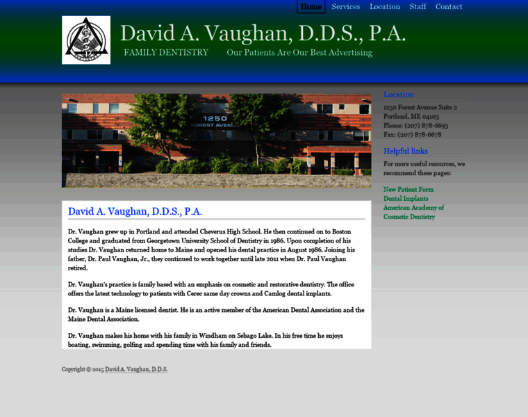 Davidvaughandds.com thumbnail