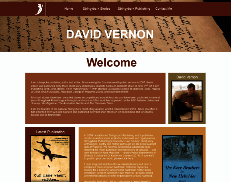 Davidvernon.net thumbnail