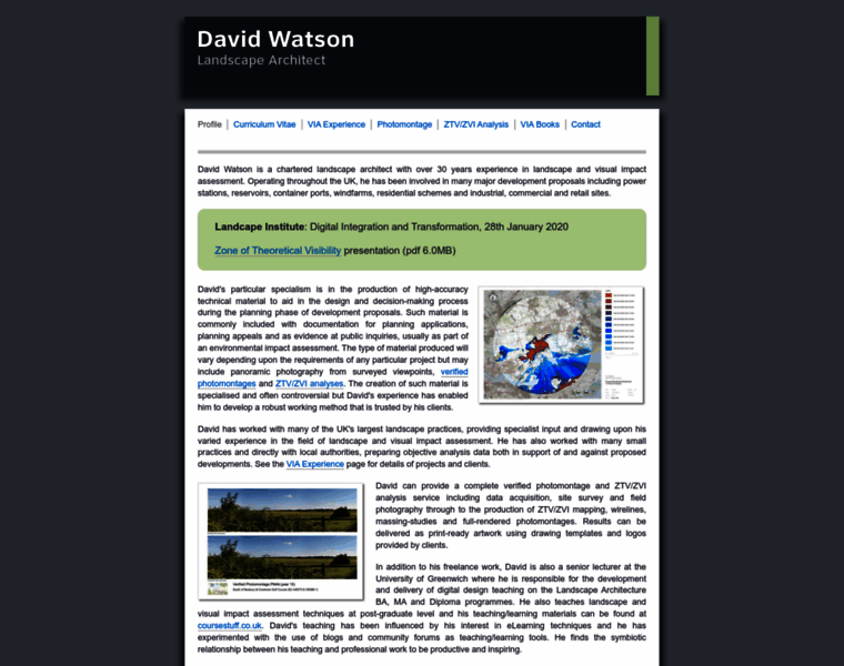 Davidwatson.info thumbnail