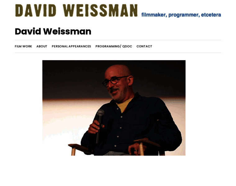 Davidweissmanfilms.com thumbnail