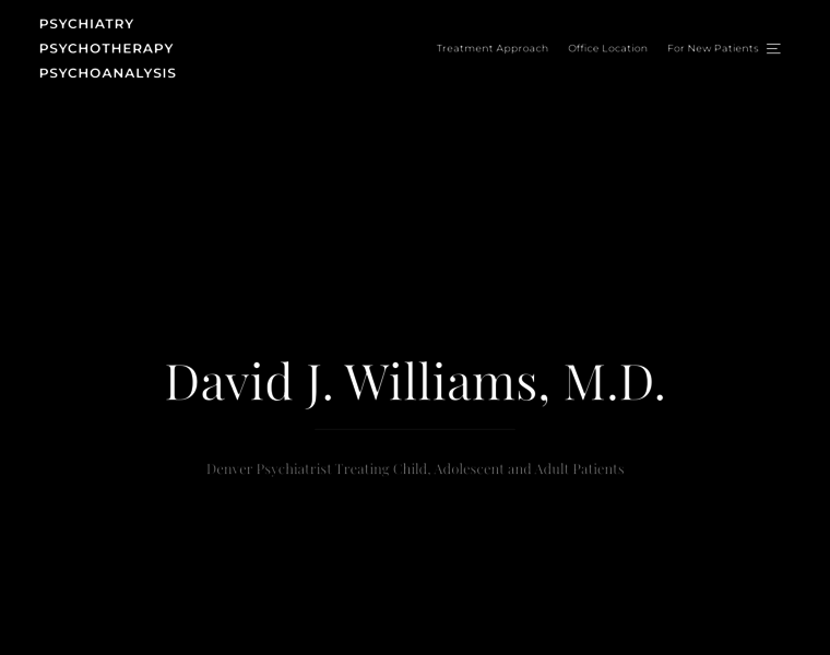 Davidwilliamsmd.com thumbnail