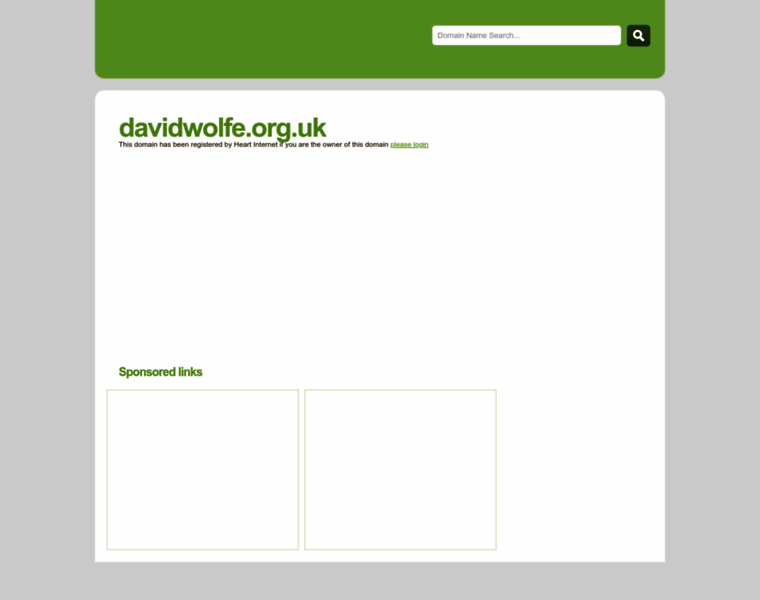 Davidwolfe.org.uk thumbnail Davidwolfe.org.uk thumbnail