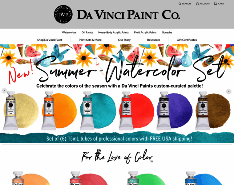 Davincipaints.com thumbnail Davincipaints.com thumbnail