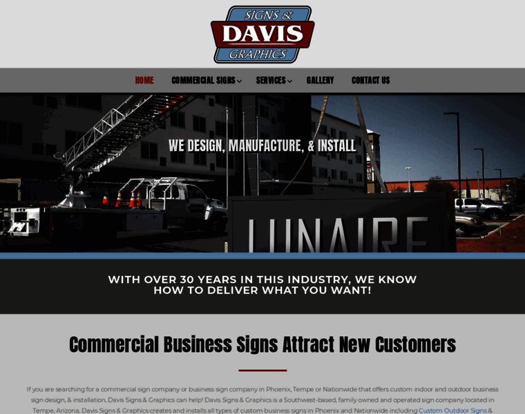 Davis-signs.com thumbnail