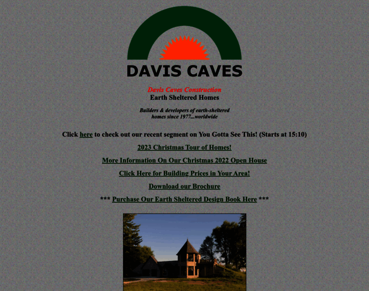 Daviscaves.com thumbnail