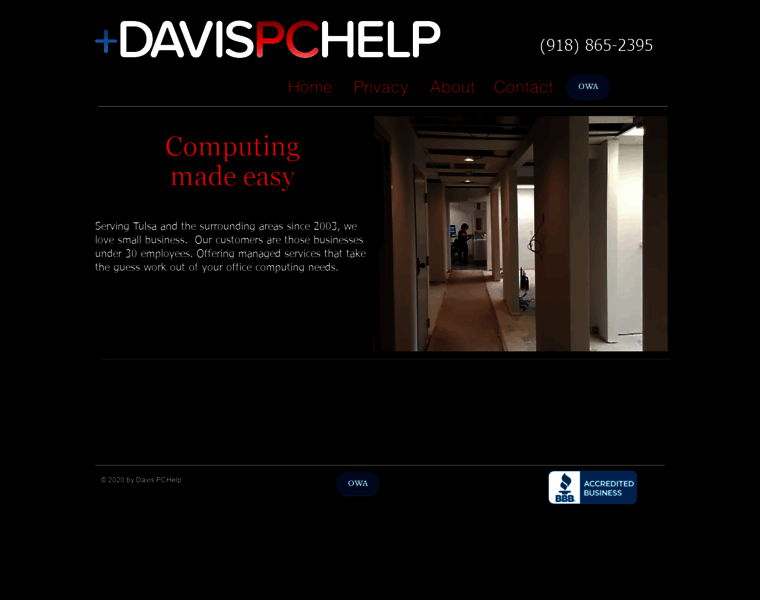 Daviscomputerservices.com thumbnail