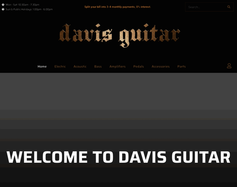Davisguitar.com thumbnail