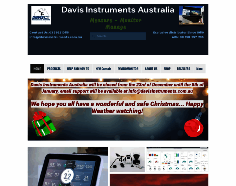 Davisinstruments.com.au thumbnail