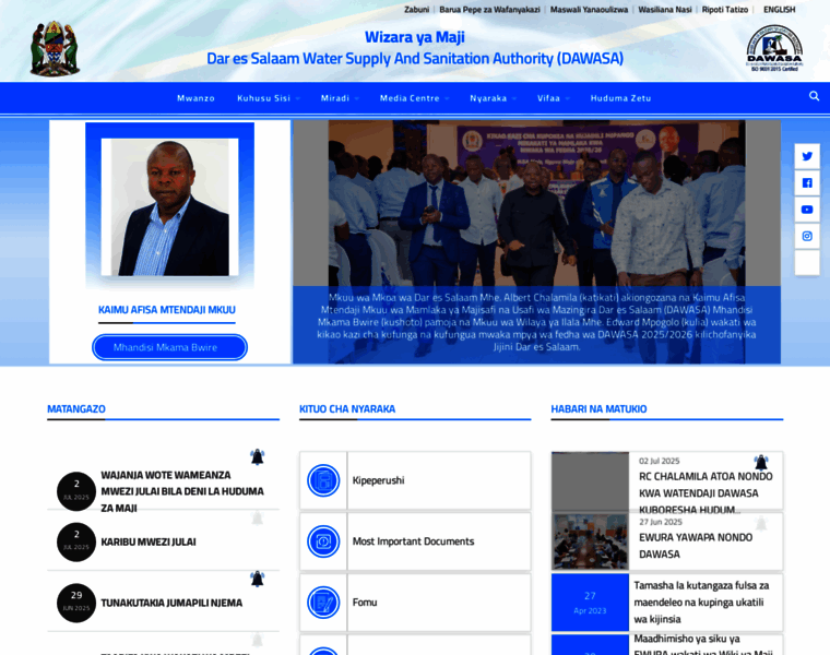 Dawasa.go.tz thumbnail