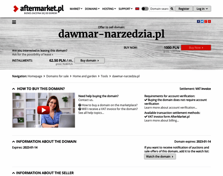 Dawmar-narzedzia.pl thumbnail