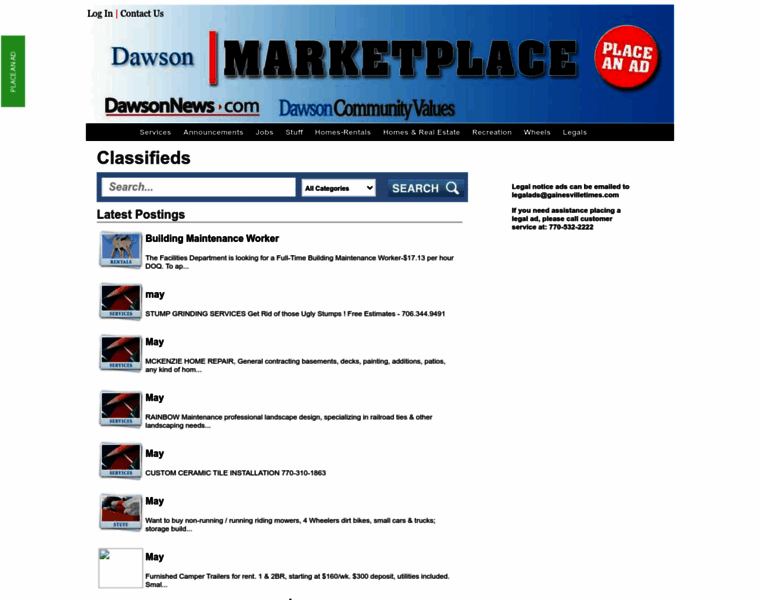 Dawsonmarketplace.com thumbnail