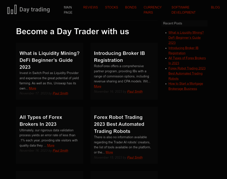 Day-trading.info thumbnail