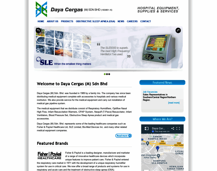 Dayacergas.com.my thumbnail