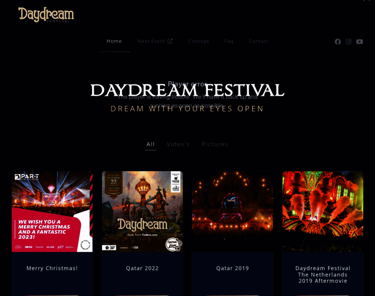 Daydreamfestival.nl thumbnail