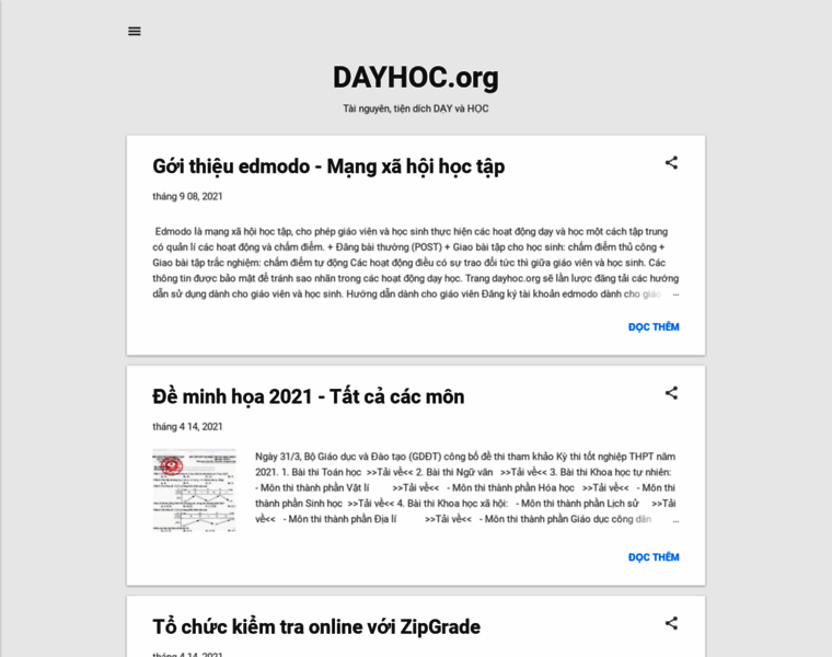 Dayhoc.org thumbnail