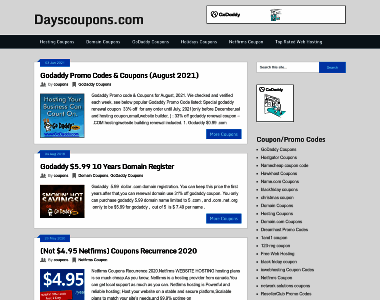 Dayscoupons.com thumbnail