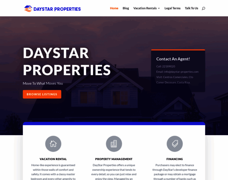 Daystar-properties.com thumbnail