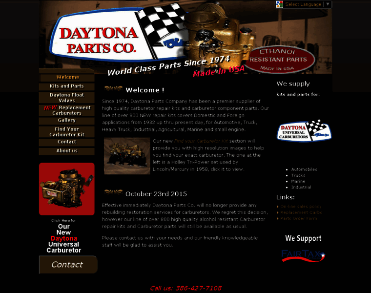 Daytonaparts.com thumbnail