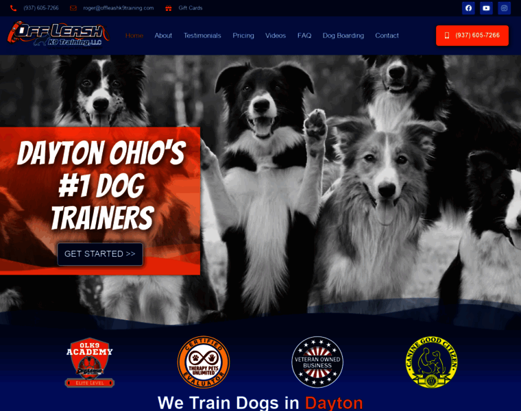 Daytonohiooffleashdogtrainers.com thumbnail