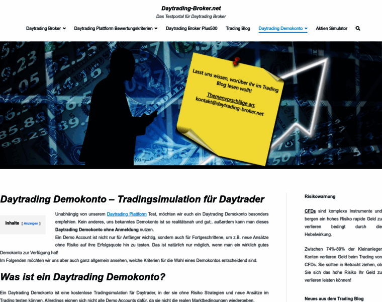Daytrading-demokonto.com thumbnail