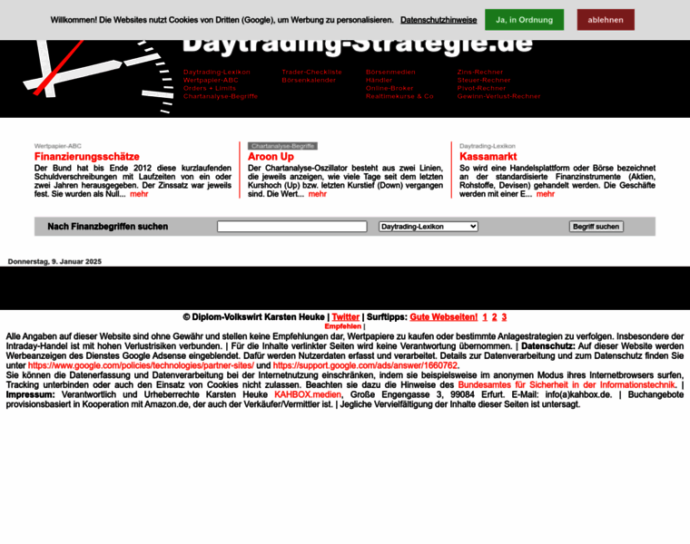Daytrading-strategie.de thumbnail