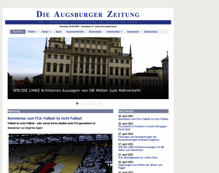 Daz-augsburg.de thumbnail