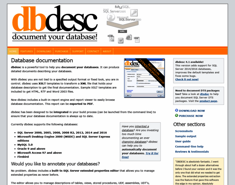 Dbdesc.com thumbnail