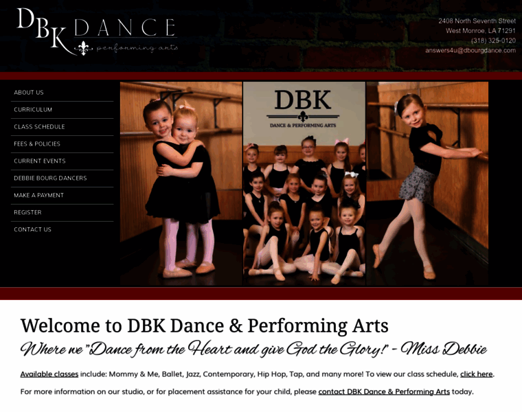 Dbourgdance.com thumbnail