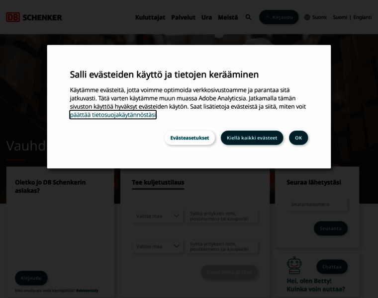 Dbschenker.fi thumbnail