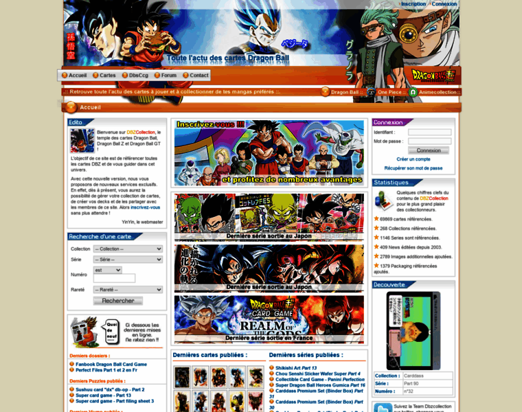 Dbzcollection.fr thumbnail