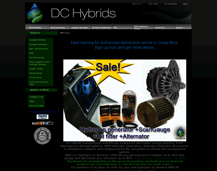 Dc-hybrids.com thumbnail