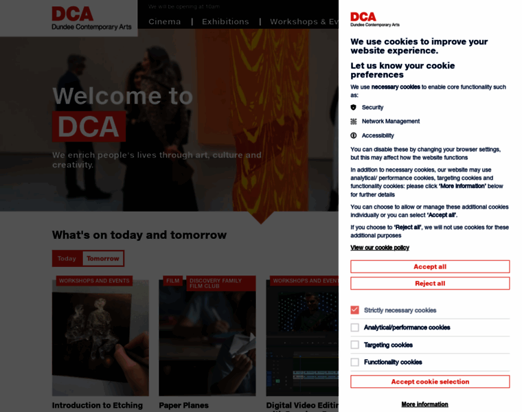 Dca.org.uk thumbnail