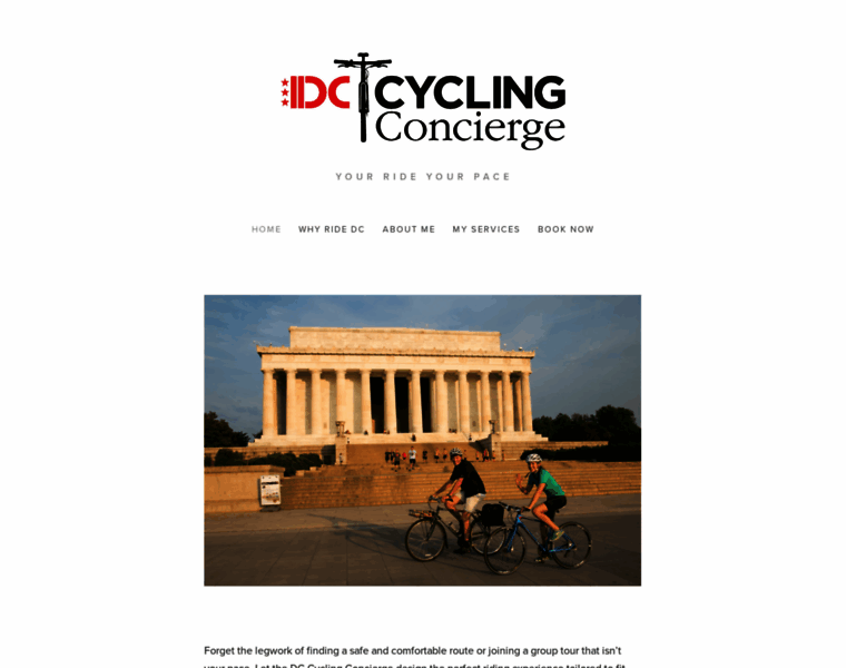 Dccyclingconcierge.com thumbnail