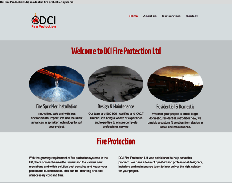 Dcifireprotection.com thumbnail