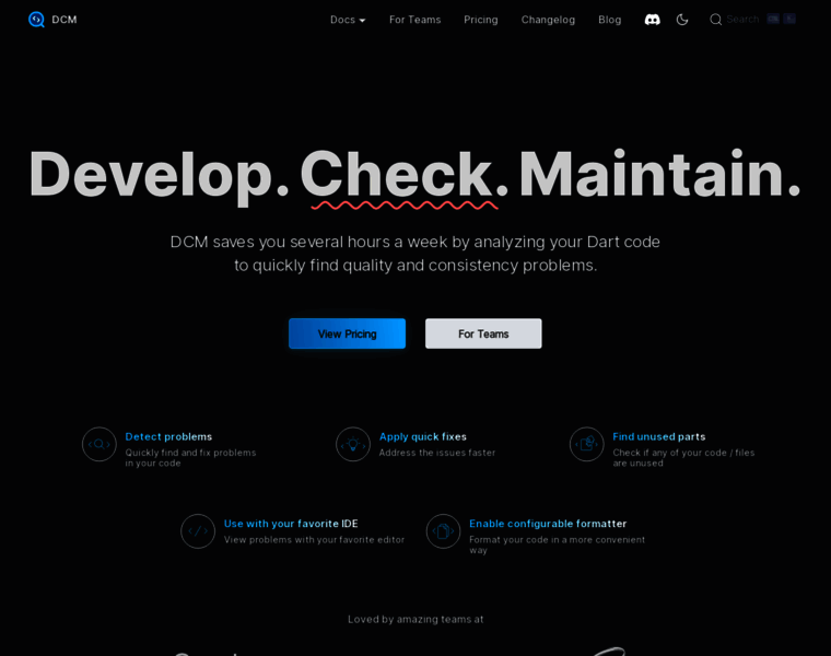 Dcm.dev thumbnail