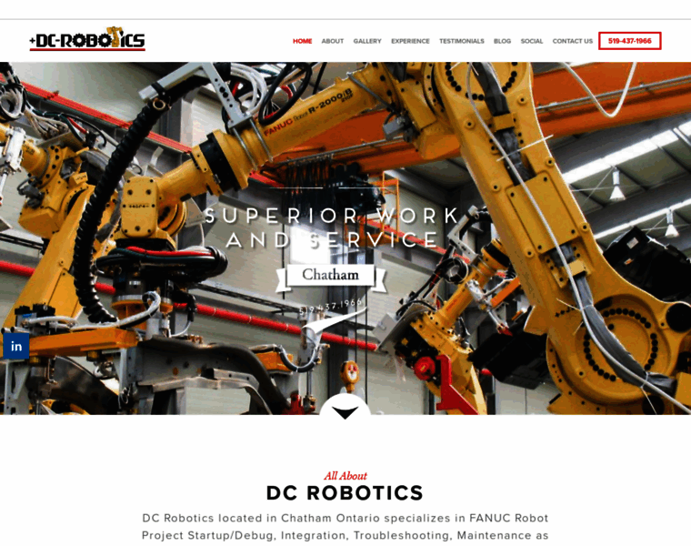 Dcrobotics.ca thumbnail
