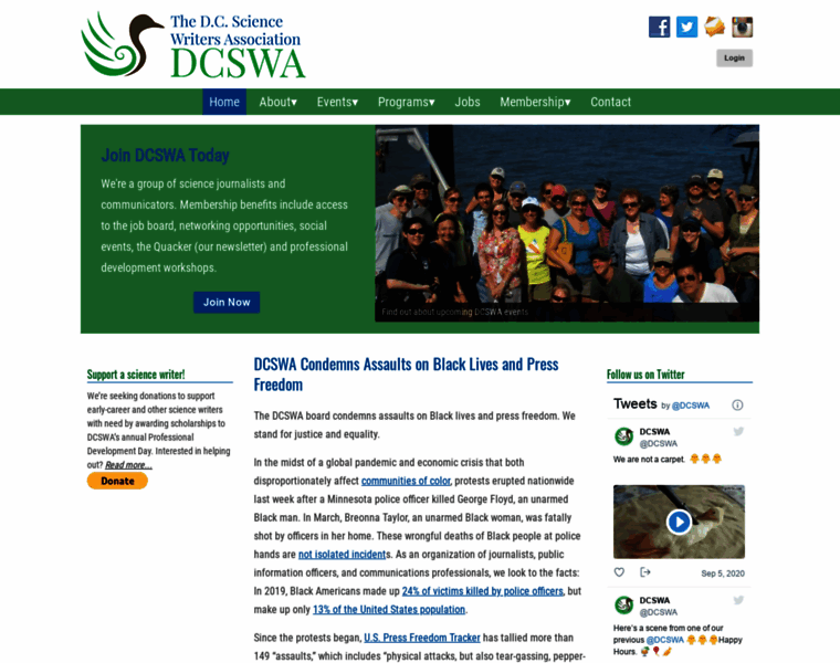 Dcswa.org thumbnail