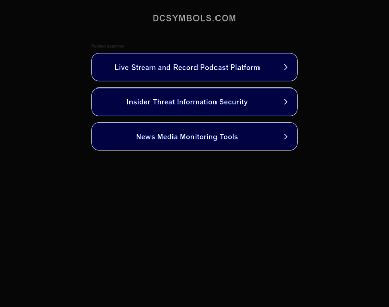 Dcsymbols.com thumbnail