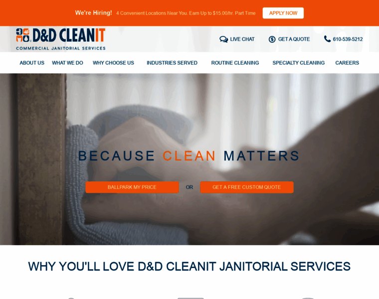 Ddcleanitjanitorialservices.com thumbnail
